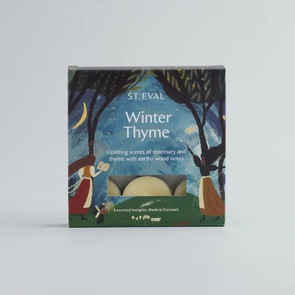 Winter Thyme Christmas Scented Tealight Candles