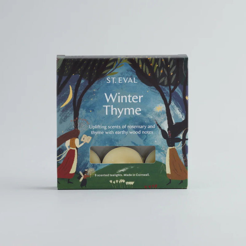 Winter Thyme Christmas Scented Tealight Candles