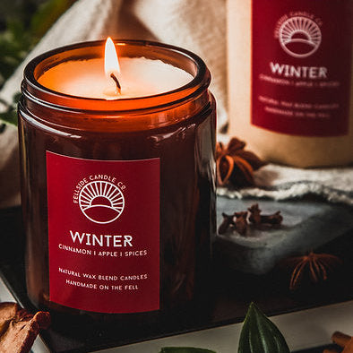 Winter Large Candle