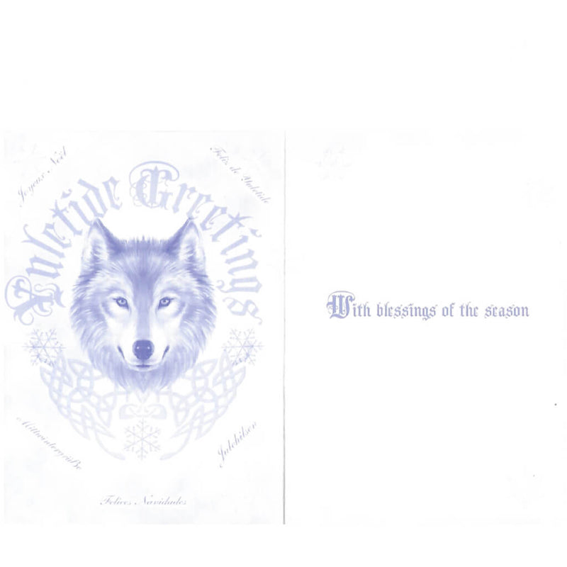 Winter Protector Yule Card