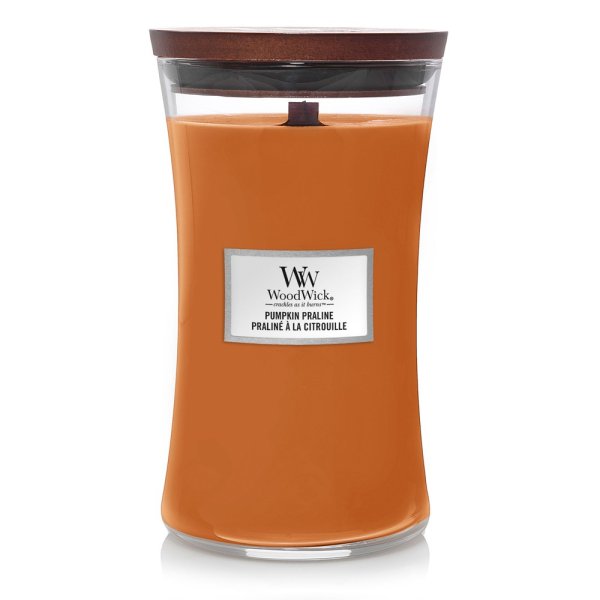 Woodwick 22oz Jar Candle Pumpkin Praline