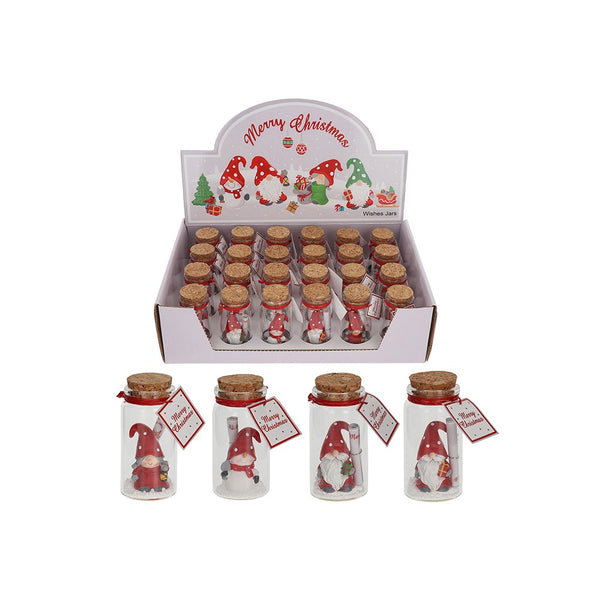 Christmas Gonk Mini Wish Jars