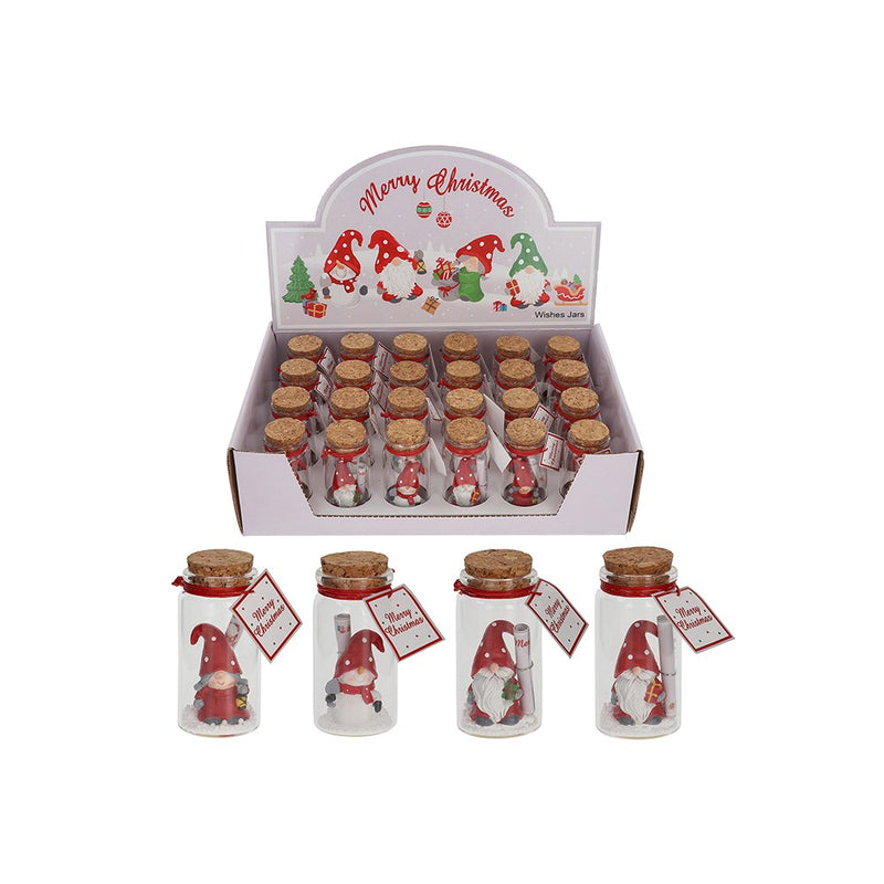 Christmas Gonk Mini Wish Jars