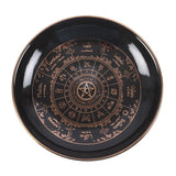 Wheel of the Year Round Incense Holder
