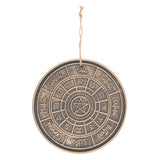 Wheel of the Year Hanging Terracotta Plaque
