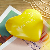 Yellow Bee Happy Sentiment Heart