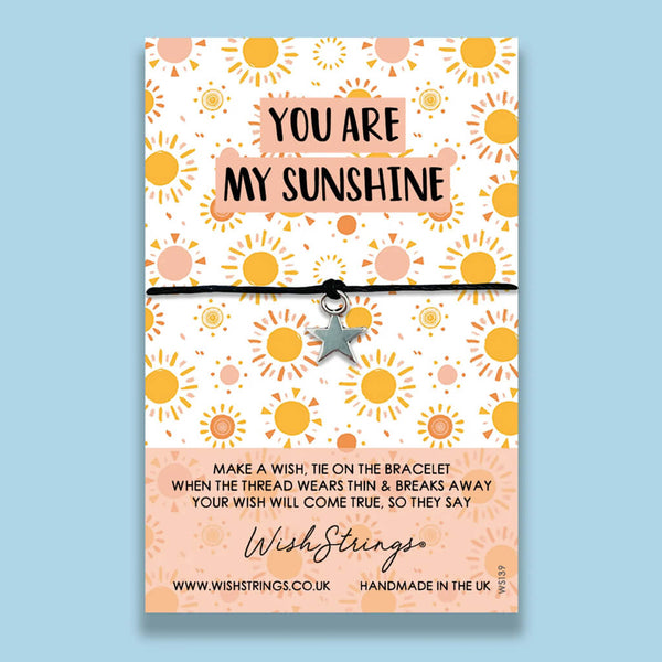 You Are My Sunshine WishStrings Bracelet