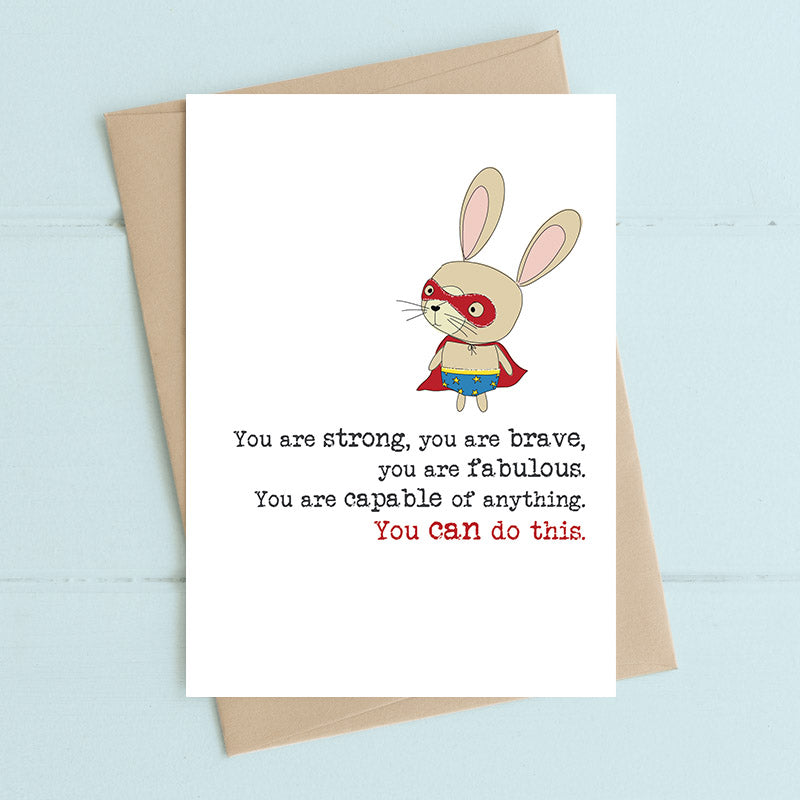 You Are Strong Greeting Card