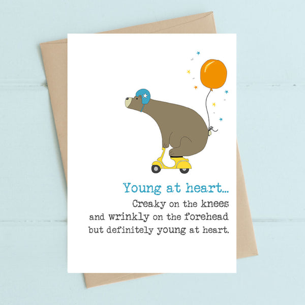 Young at Heart Greeting Card