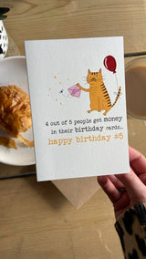 Happy Birthday #5 Greeting Card