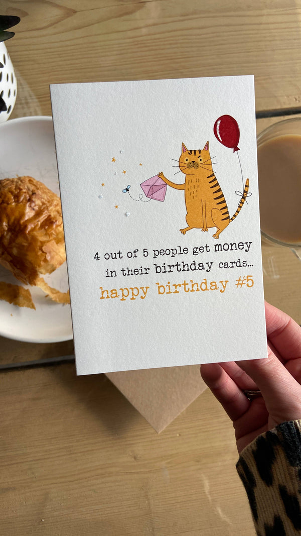 Happy Birthday #5 Greeting Card