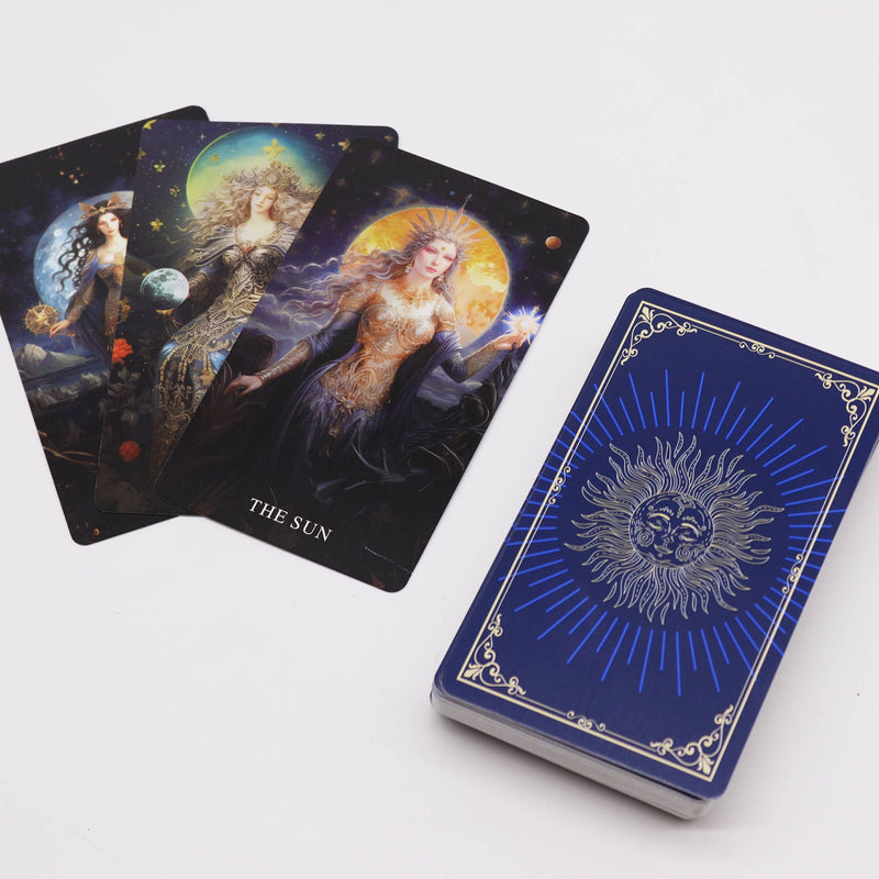 Goddess Arcana Tarot Cards with Guide Book
