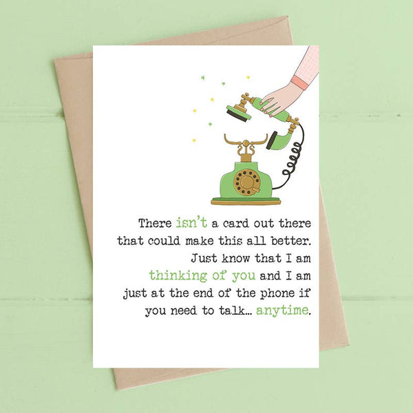 No Card To Make This Better Greeting Card