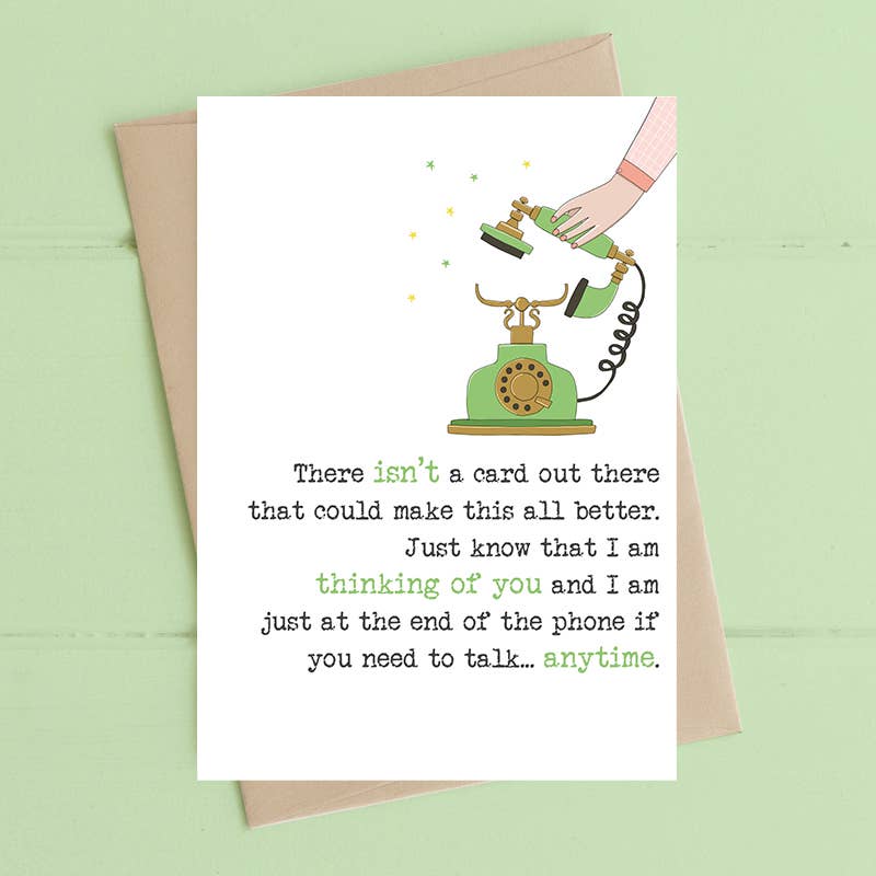 No Card To Make This Better Greeting Card