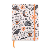 Frightful Folk Print A5 Halloween Notebook