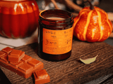 Pumpkin Spiced Latte Scented Soy Candle Jar