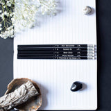 Pack of 5 Spellbound Secrets Pencils