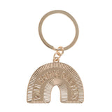 Be Kind to Your Mind Rainbow Keyring
