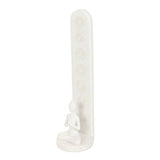 White Chakra and Yoga Pose Incense Stick Holder