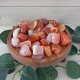 Banded Carnelian Tumblestone