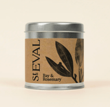 St Eval Bay & Rosemary Tin Candle