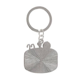 Dead Cool Gothic Summer Skeleton Enamel Keyring