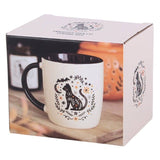 Frightful Folk Black Cat Halloween Mug