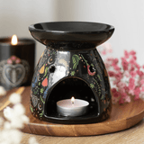 Black Midnight Bloom Oil Burner
