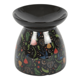 Black Midnight Bloom Oil Burner
