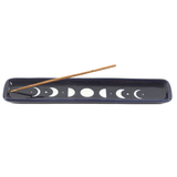 Blue Moon Phase Ceramic Incense Ash Catcher