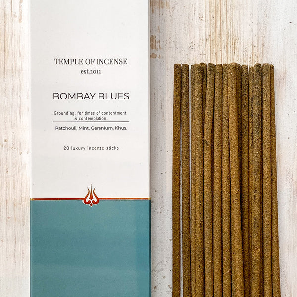 Bombay Blues Incense Sticks by Temple of Incense