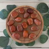 Burnt Fire Agate Tumblestone