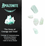 Crystal Magic Incense & Crystal Gift Pack - Amazonite