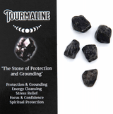 Crystal Magic Incense & Crystal Gift Pack - Black Tourmaline