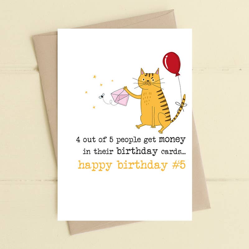 Happy Birthday #5 Greeting Card