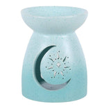 Pastel Blue Moon Cut Out Oil Burner