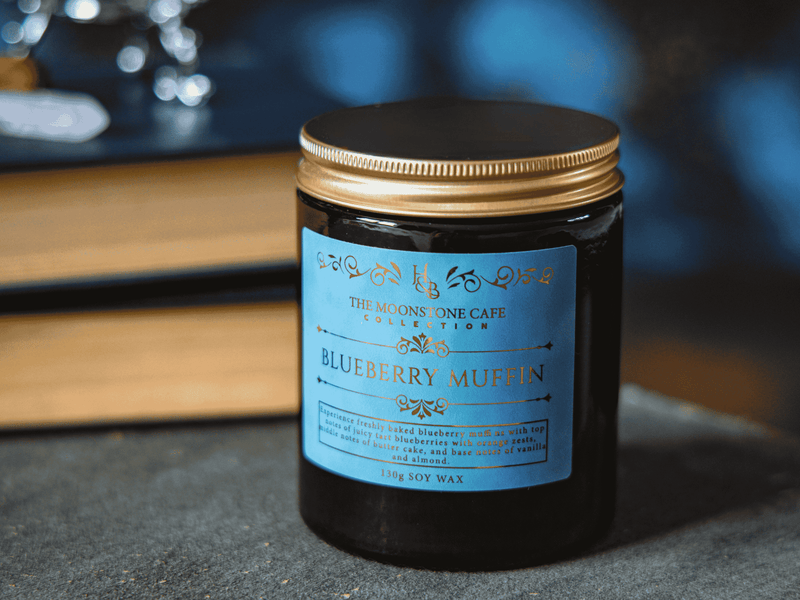 Blueberry Muffin Scented Soy Candle Jar