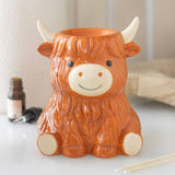 Highland Cow Oil Burner and Wax Melt Warmer