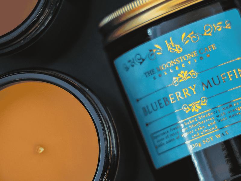 Blueberry Muffin Scented Soy Candle Jar
