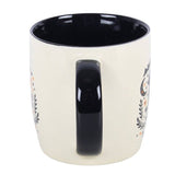 Frightful Folk Black Cat Halloween Mug