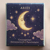 East of India Boxed Zodiac Porcelain Pebble - Aries