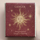 East of India Boxed Zodiac Porcelain Pebble - Cancer