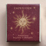 East of India Boxed Zodiac Porcelain Pebble - Capricorn