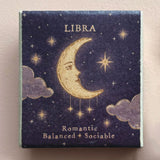 East of India Boxed Zodiac Porcelain Pebble - Libra