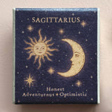 East of India Boxed Zodiac Porcelain Pebble - Sagittarius