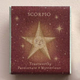 East of India Boxed Zodiac Porcelain Pebble - Scorpio