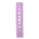 Purple Moon Phase Incense Stick Holder