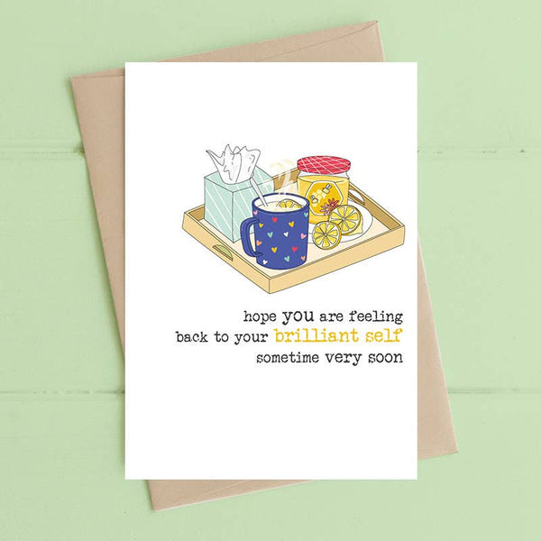 Back to Your Brilliant Self Greeting Card