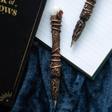 Energy Clearing Aura Quartz Crystal Wand Pen