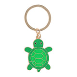 Turtle Enamel Keyring - Moving Forward